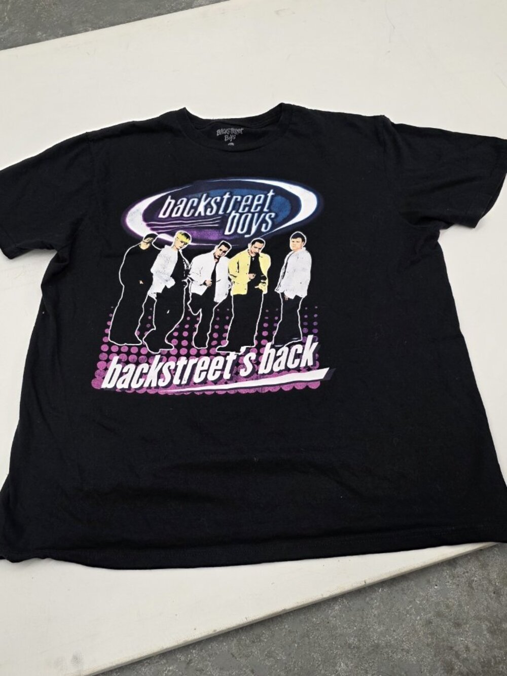 Unisex Backstreet Boys Backstreets Back T-SHIRT Size Large - Picture 5 of 5